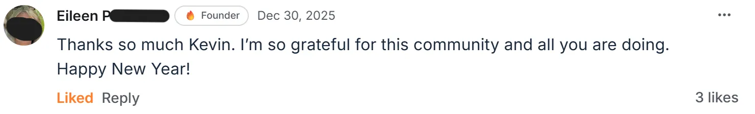 Testimonial from Eileen P.