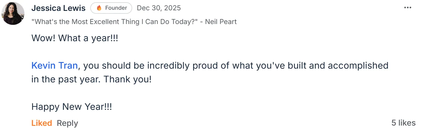 Testimonial from Jessica Lewis